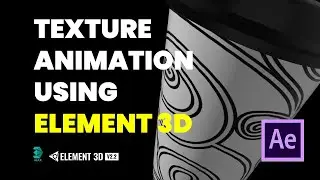 Animating Texture using Element 3D in After Effects (Tagalog)