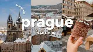 48 Hours in Prague | A Snowy Christmas Winter Weekend