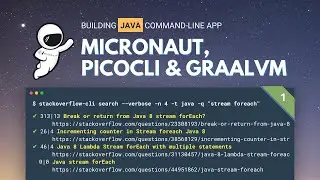 Micronaut, GraalVM & Picocli - Build Native Java Command-Line Apps!