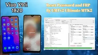 Vivo Y91i 1820 Reset Password And FRP By UMTv2 UltimateMTK2