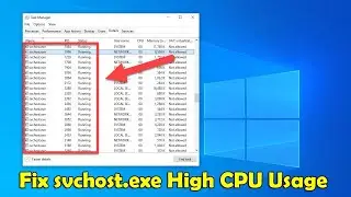 How to Fix svchost.exe High CPU Usage in Windows 10