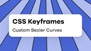 Create SVG Animations with CSS Keyframes | Custom Bezier Curves for Dynamic SVG Animations!