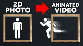 How to make an ANIMATED VIDEO from a PHOTO