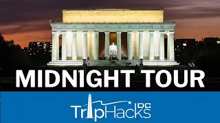 Famous Washington DC Monuments AT NIGHT