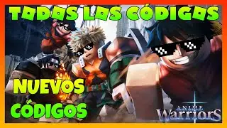 *Nuevos códigos*⚠️TODOS los CODIGOS  en ANIME WARRIORS⚠️Update 1⚠️Agosto 2022⚠️Codes Roblox⚠️EMiLiOR