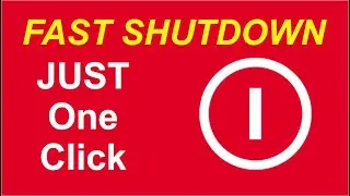 Shutdown Computer  in just 1 Click  | शटडाउन कंप्यूटर सिर्फ 1 क्लिक में