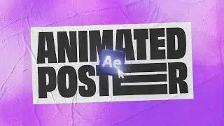 How To Animate Posters (After Effects Tutorial)