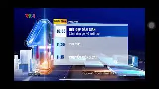 VTV1 ident 2022 - GTCT Hôm Nay (5h, 02/12/2022)