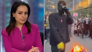 Lefties losing it: Rita Panahi blasts ‘masked maniacs’ burning American flag