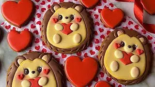 Пряники на День Валентина | Роспись Пряника На 14 Февраля | Valentines Day Cookie Decorating