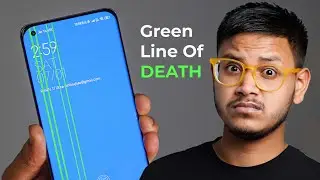 Green Line On Phone Screen