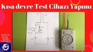 Kısa devre Test Cihazı Nasıl  Yapılır Kısa  Devre Yapımı ElectricalShort Circuit Measuring