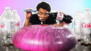 WUBBLE BUBBLE DIET COKE MENTOS EXPERIMENT