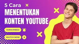 Konten YouTube Untuk Pemula Mudah Menarik dan Sederhana