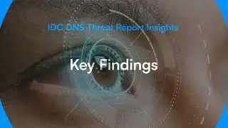 IDC DNS Threat Report Insights - Key Findings