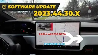 Tesla Software Update - 2023.44.30.X The Code Convergence