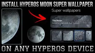 Install HyperOS Moon Super Wallpaper On Any HyperOS Device | Techtitive