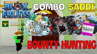 『Dark + Sadi Combo』Bounty Hunting I Blox Fruits I Update 16 I Roblox I AdminGame_VN