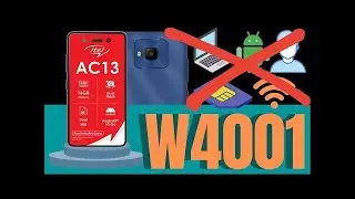 itel AC13 (W4001) Google Account unlock without PC.itel AC13 FRP bypass without PC