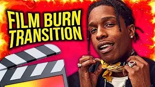 FILM BURN TRANSITION EFFECT - FINAL CUT PRO X