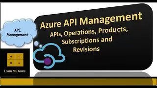 Introduction to Azure API Management | Products | Subscription | Policies | Revision