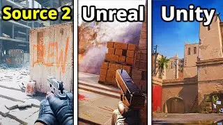 Все ВЕРСИИ CS:GO на Разных ДВИЖКАХ -  Unreal Engine 5, SOURCE 2, XBOX КСГО! Как Выглядят кс го?