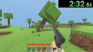 i speedrun bad minecraft