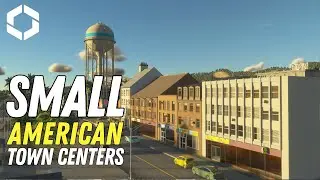 Impossible? Building a Small American Downtown in Cities Skylines 2