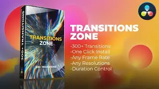 How to use Transition Zone pack for Davinci Resolve