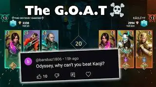 The G.O.A.T of Arena 🔥Can i defeat him this time ? kaoJi vs odyssey || Shadow Fight 4 Arena