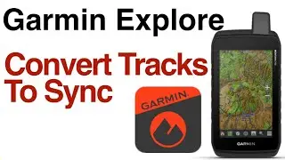 How To Sync inReach Tracks To Montana 700 on Garmin Explore