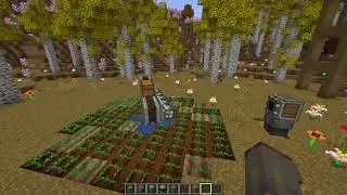 ФЕРМА РАСТЕНИЙ С МОДОМ Create 1.16.5 - 1.18.2 Minecraft майнкрафт  #create #minecraft #mods