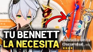 Esta ARMA tiene un USO SECRETO - Arma F2P Destello en la Oscuridad Genshin Impact