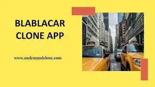 BLABLACAR CLONE APP