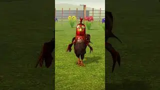 El Gallo Pinto bailando en la granja #Shorts