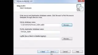 How to migrate SQLite to MySQL