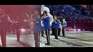 Спасская башня 2024 глазами участника #1. Оркестр ЮАР (фрагмент)