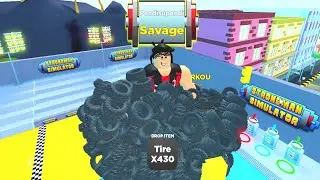 Roblox Strongman Simulator 500K at GYM area Only