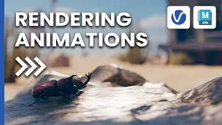 Creating animations in V-Ray for Maya