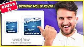 Dynamic Mouse Hover Animations and Scrolling Effects in CMS - Advanced Webflow Course | C11