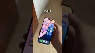iOS 18 Cool Features #ios18 #ios18features #shortvideo