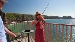 The Homecoming - Solo Violin - Sue Aston Live on the cliffs of Cornwall