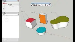 Select faces inside nested groups in SketchUp