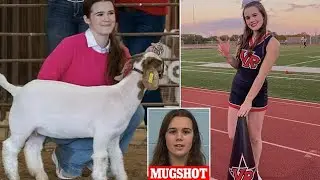 Texas cheerleader, 17, is charged with animal cruelty for poisoning her rival's show goat