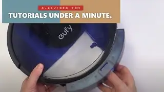 How to EMPTY THE DUST COLLECTOR on the EUFY ROBOVAC 15C Max