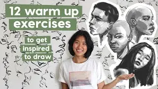 12 Drawing Warm-up Exercises you need to try! | With Tiff