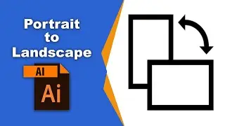 How to change artboard from portrait to landscape in Adobe Illustrator