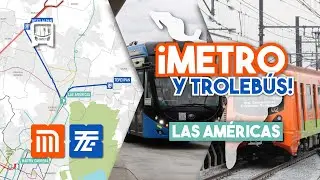 ¡TROLEBÚS hasta TEPEXPAN y NEXTLALPAN desde LAS AMÉRICAS! | Ampliación Línea 4 del Metro y Trolebús