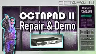 Roland Octapad II Repair and Demo