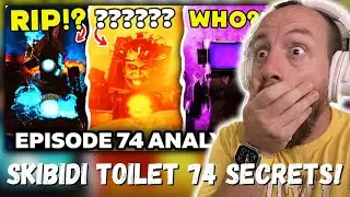 ASTRO MOTHERSHIP & TITAN CAMERAMAN DEATH?! - SKIBIDI TOILET 74 Analysis Theory (REACTION!!!)